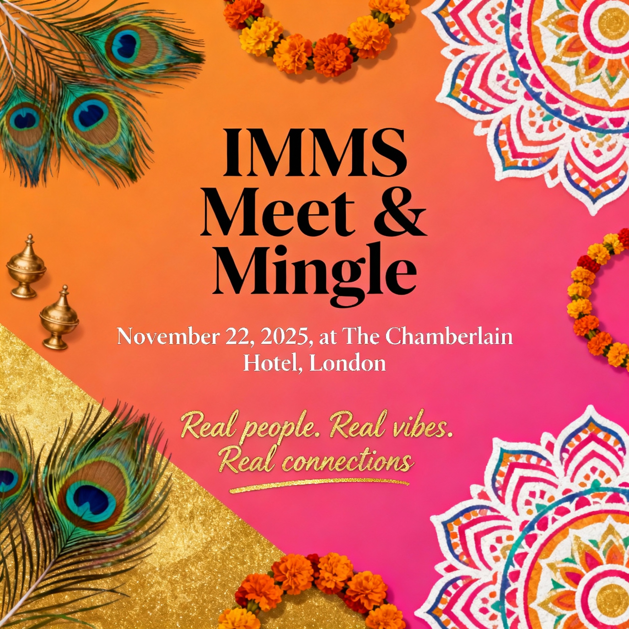 Meet & Mingle - hosted by Indian Matchmaking Service - Leicester (Age: <40)